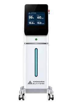 Superhuman Altitude in white, full front view; product render